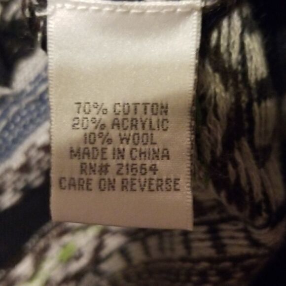 Foxcroft Aztec design cardigan   - Picture 6 of 6